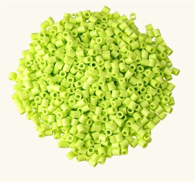 Nabbi Rørperler 1100 stk. - Lime